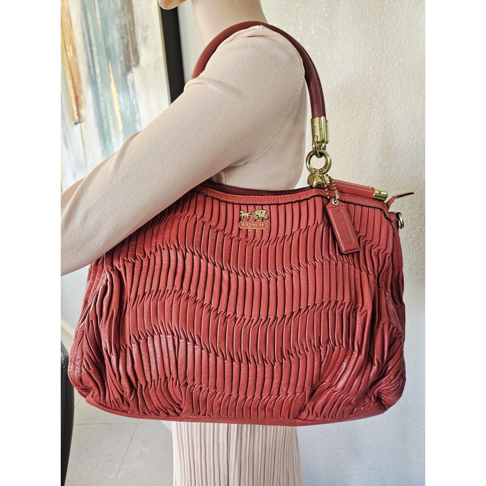 Coach Leather Bag - Picture 2 of 9